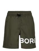 Björn Borg Borg Swim Shorts Khaki Green