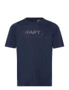 Core Essence Bi-Blend Tee M Sport T-shirts Short-sleeved Navy Craft