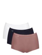 Sloggi Basic+ Maxi C3P Lingerie Panties High Waisted Panties Multi/pat...
