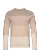 Jack & J S Jjehill Knit Crew Neck Noos Beige