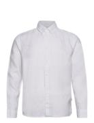 Les Deux Kristian Linen B.d. Shirt Vit