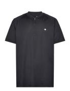 Ace Performance Zip Polo Sport T-shirts Short-sleeved Black Björn Borg
