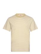 T-Shirt Héritage Tops T-shirts Short-sleeved Khaki Green Armor Lux