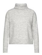 Vero Moda Vmkaden Ls Rollneck Pullover Ga Bf Grå