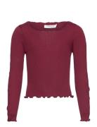 Rosemunde Kids Silk T-Shirt Burgundy