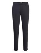 Ivy-Alice Mw Pant Bottoms Trousers Slim Fit Trousers Navy IVY Copenhag...