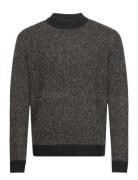 Jack & J S Jcospace Knit Mock Neck Sn Svart