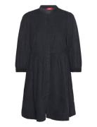 Women Dresses Light Woven Mini Knälång Klänning Black Esprit Casual