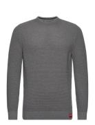 Superdry Textured Crew Knit Jumper Grå