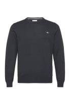 GANT Classic Cotton C-Neck Svart