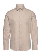 Bruun & Stengade Bs Floyd Casual Slim Fit Shirt Beige