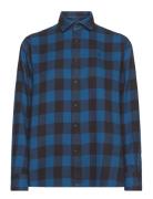 Polo Ralph Lauren Relaxed Fit Plaid Cotton Twill Shirt Blå