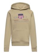 GANT Archive Shield Hoodie Beige