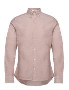 GANT Slim Oxford Shirt Beige