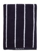 GANT Stripe Towel 70X140 Marinblå