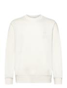 Calvin Klein Jeans Ck Embro Badge Crew Neck Vit