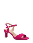 Women Sandals Sandal Med Klack Pink Tamaris