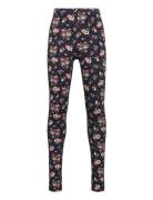 Name It Nkfvivian Aop Legging Noos Marinblå