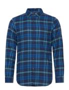 Original Penguin Ls Flannel Plaid Blå