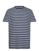 Polo Ralph Lauren Classic Fit Striped Jersey T-Shirt Marinblå