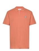 Les Deux Piece Pique Polo Orange