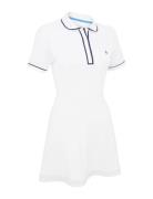 Original Penguin Golf Short Sleeve Veronica Dress Vit