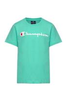 Champion Crewneck T-Shirt Grön