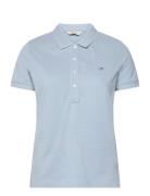 GANT Slim Sheild Cap Sleeve Pique Polo Blå