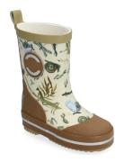 Mikk-line Printed Wellies Beige