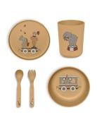 Nuuroo Marius Pla Dinner Set 5-Pack Gul