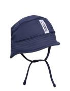 Geggamoja Uv Sunny Hat Navy 21 0-4M Marinblå