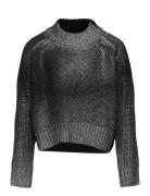 Kfollya Knitwear Tops Knitwear Pullovers Black Diesel