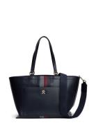 Tommy Hilfiger Th Distinct Tote Corp Marinblå