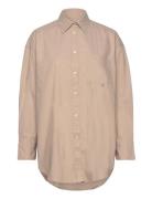 GANT D1. Os Oxford Shirt Beige