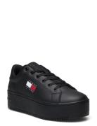 Tommy Hilfiger Tjw Flatform Ess Svart