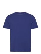 Sloggi Men Go Shirt O-Neck Regular Tops T-shirts Short-sleeved Blue Sl...