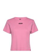 Graphic Rickie Tee Ys Babytab Tops T-shirts & Tops Short-sleeved Pink ...