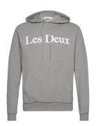 Les Deux Charles Hoodie Grå