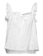Top Camisole Broderie Anglaise Top White Lindex
