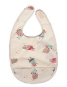 CeLaVi Pu Bib - Aop Beige