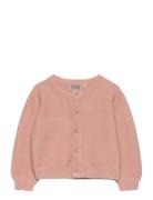 Cardigan Knit Tops Knitwear Cardigans Pink Huttelihut