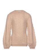 Minymo Pullover Ls Knit Beige