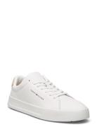 Tommy Hilfiger Th Court Leather Grain Ess Vit