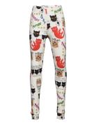 Mini Rodini Clairvoyant Cats Aop Leggings Multi/patterned