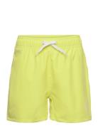 Swim Shorts, Solid Badshorts Yellow Color Kids