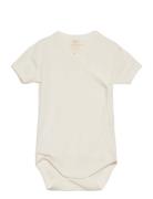 Copenhagen Colors Baby Rib Jersey Body Crossover W. Ss Kräm