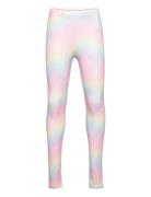 Lindex Leggings Rainbow Aop Lila