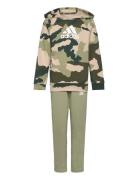 Adidas Sportswear Lk Camo Hd Set Grön