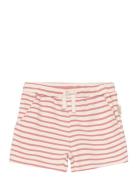 Shorts Modal Striped Bottoms Shorts Pink Petit Piao
