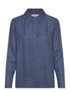 Tommy Hilfiger Foulard Regular Shirt Blå